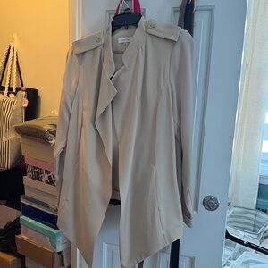 Calvin Klein Women's Tan Trench Coat
